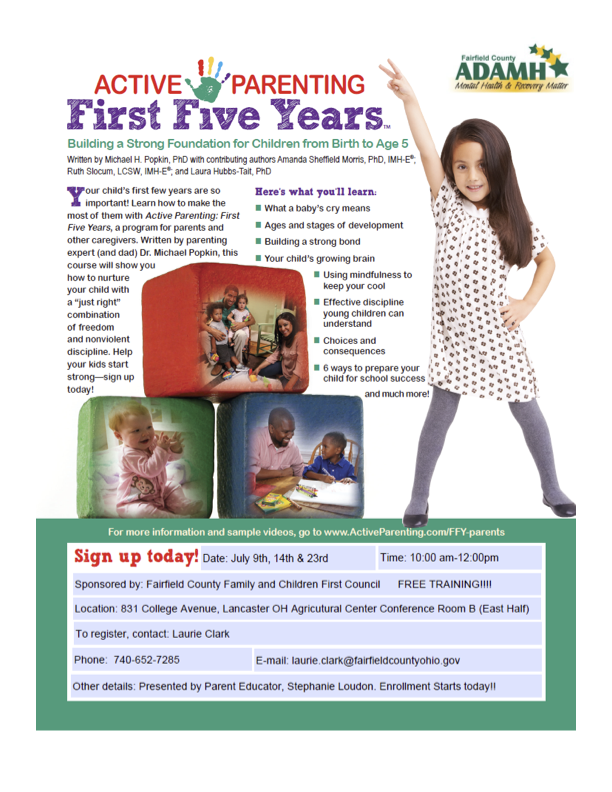 Active Parenting First Five Years ad