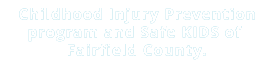 Childhood Injury Prevention